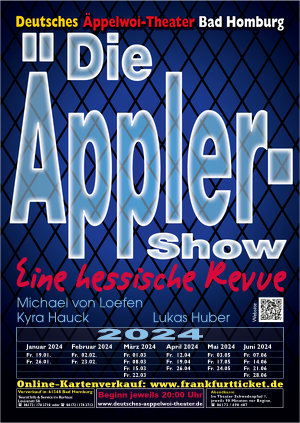 Plakat Die Äppler-Show
