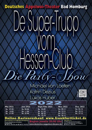Plakat De Super-Trupp vom Hessen-Club
